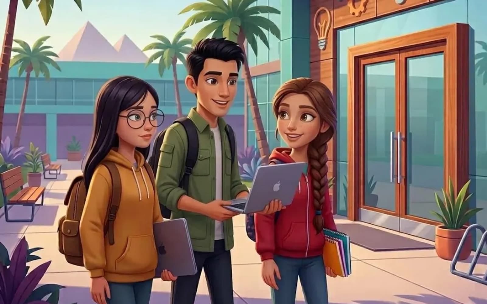 شباب يتعلمون البرمجة - مطورو مصر